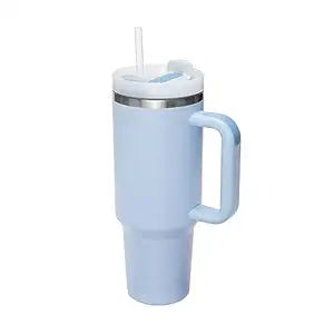 Stanley-Style Hydration Tumbler (With Steel Straw)