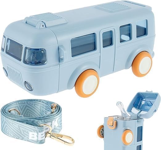 Kids Bus Bottle – 2-in-1 Sipper & Toy