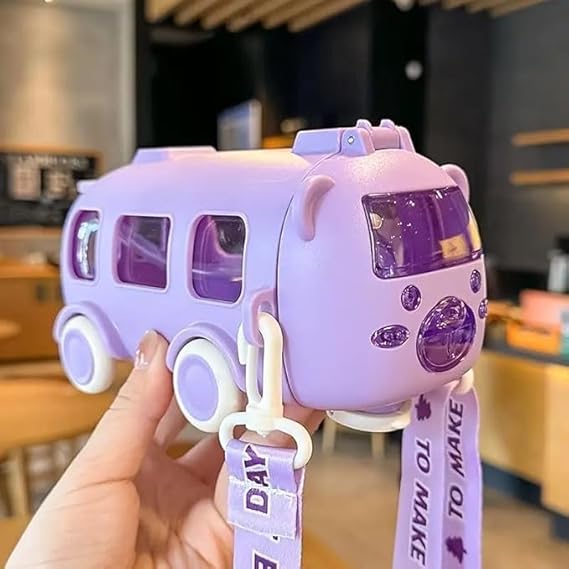 Kids Bus Bottle – 2-in-1 Sipper & Toy