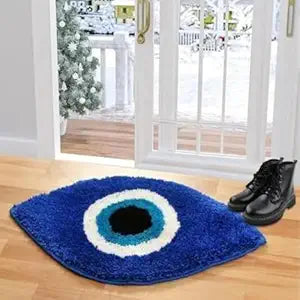 Evil Eye Shaped Bathroom Mat – Anti-Slip Protection with Aesthetic Vibes