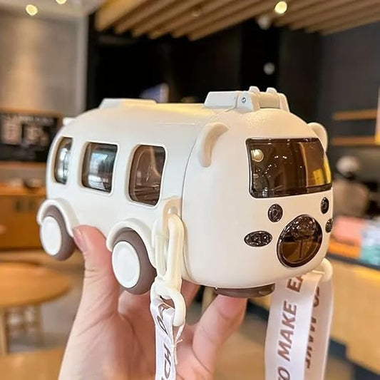 Kids Bus Bottle – 2-in-1 Sipper & Toy