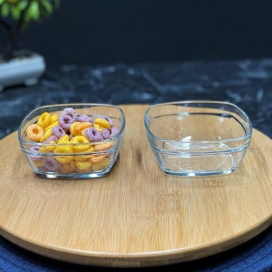 Glass Square Bowl – Classic & Versatile Serveware