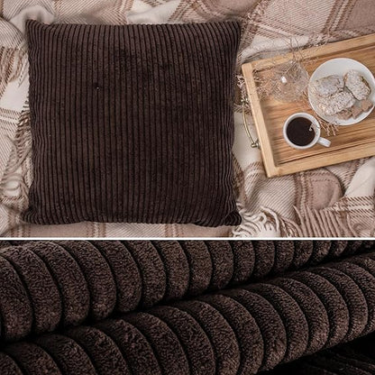 Premium Velvet Cushion Covers – Set of 5 (16x16 Inches)