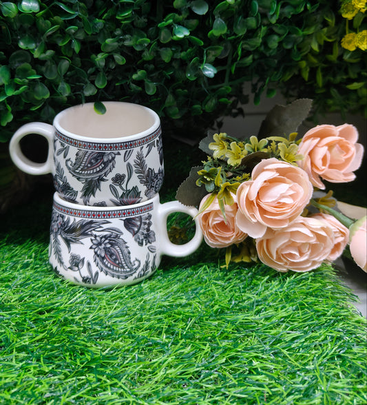 Boho Bliss Tea Cups – Set of 2